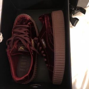 Rihanna FENTY creepers sz6. Worn once.